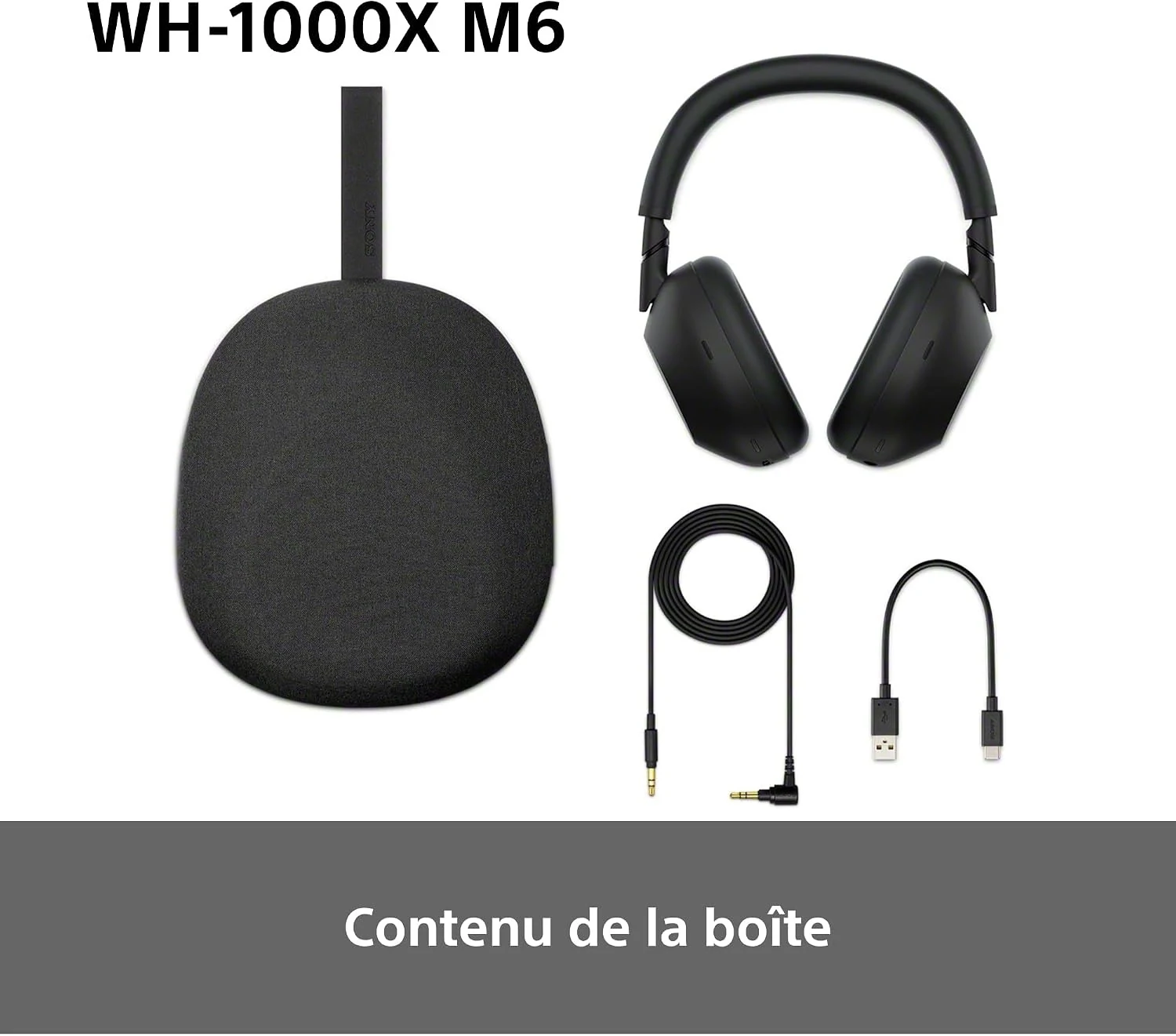 Vue 3 de Sony WH-1000XM6